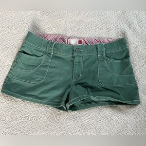 Green shorts